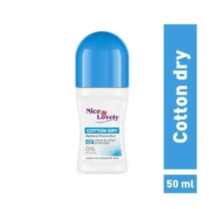 Nice & Lovely Cotton Dry Roll On 50Ml